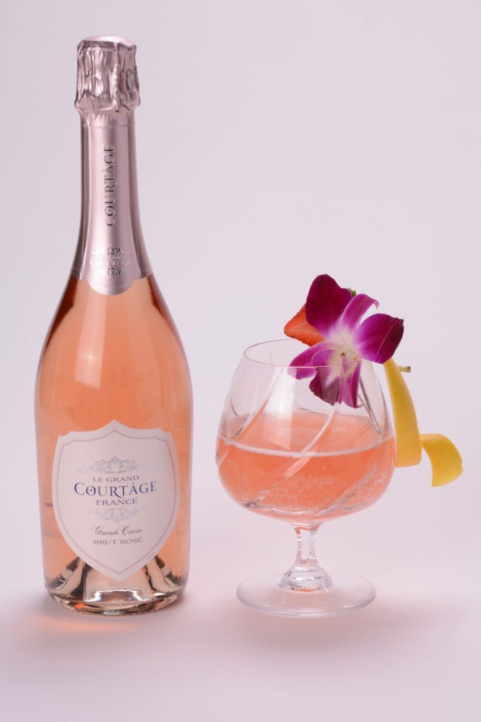Chilled Cocktail Competition, sparkling wine champagne tiki cocktail recipe
