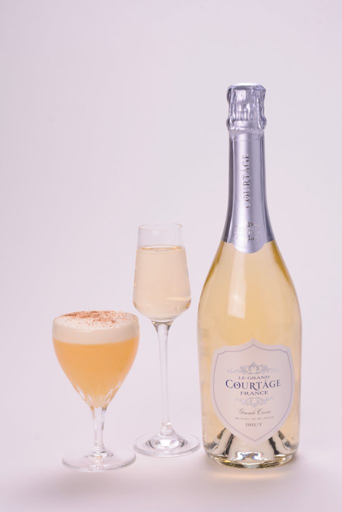 Chilled Cocktail Competition, Sparkling wine champagne cocktail recipe fall winter